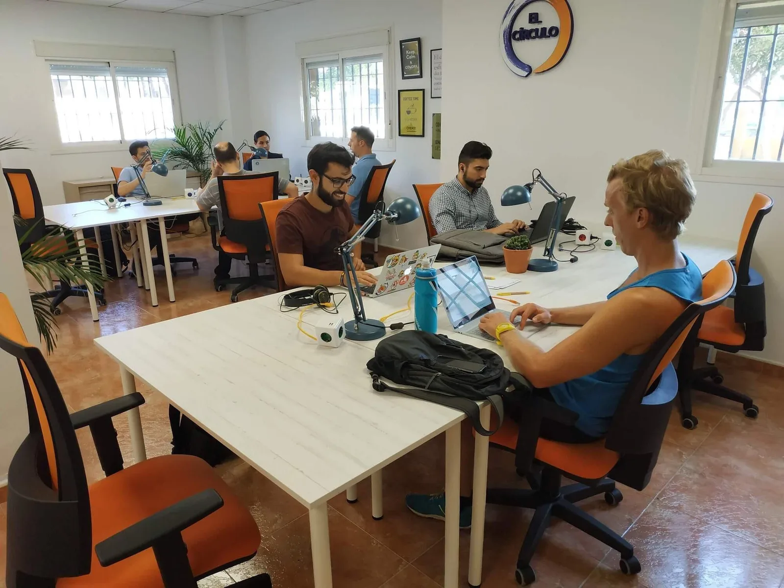 El Círculo , Open-plan office, Málaga