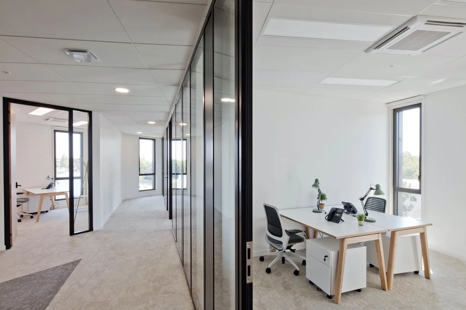 City Work Dardilly, Bureau privatif 2 postes, Dardilly