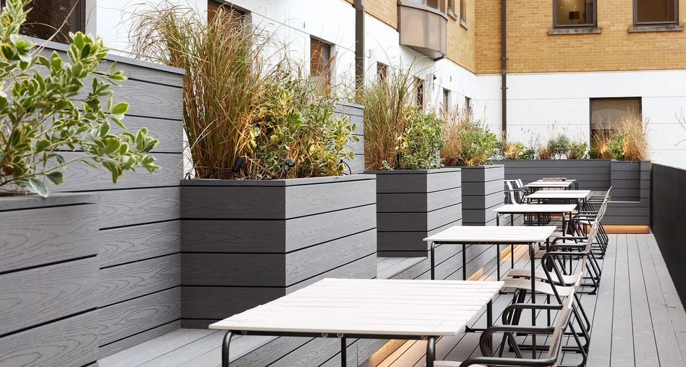 Clockwise Southampton, Terrasse et espace extérieur, Southampton