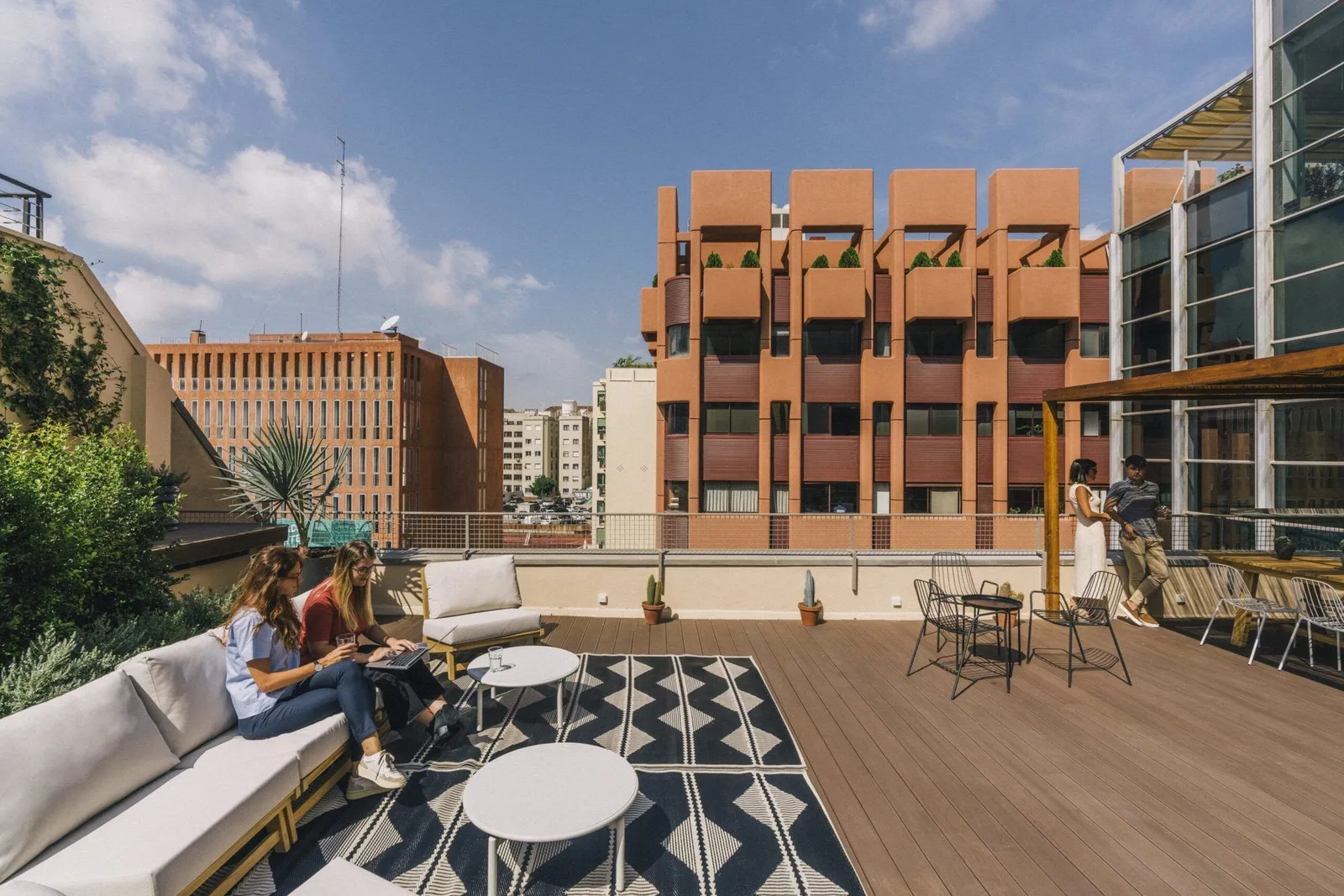 Cloudworks Tuset - Diagonal, Terraço e espaço exterior, Barcelona