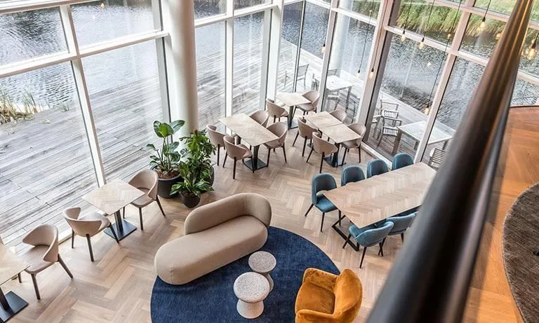 Co-Office Keynes Building, Cafétéria, Amsterdam