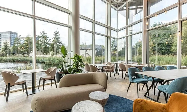 Co-Office Keynes Building, Cafétéria, Amsterdam