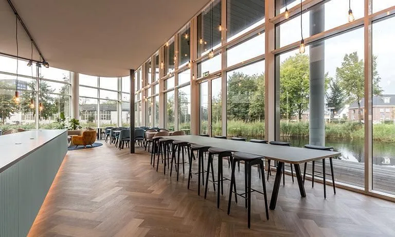Co-Office Keynes Building, Cafétéria, Amsterdam