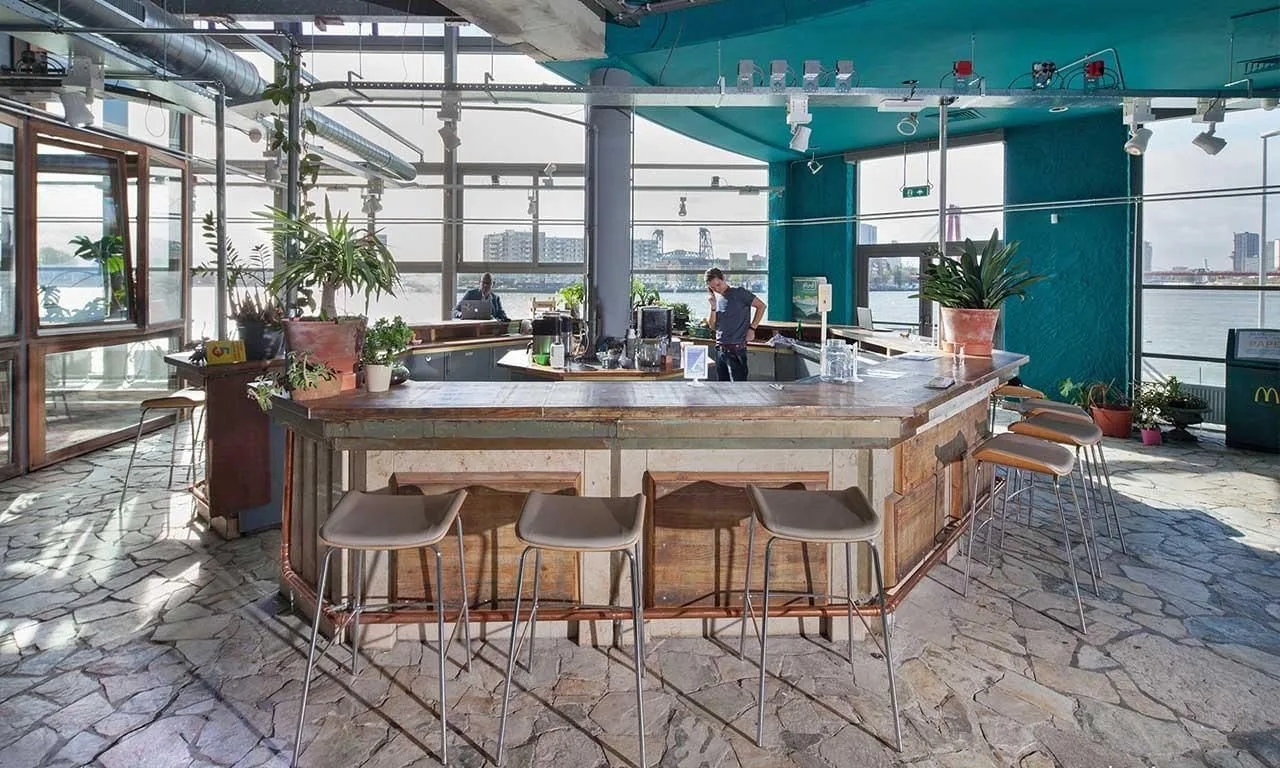 Co-Office Rotterdam Schiekade, Cafeteria, Rotterdam
