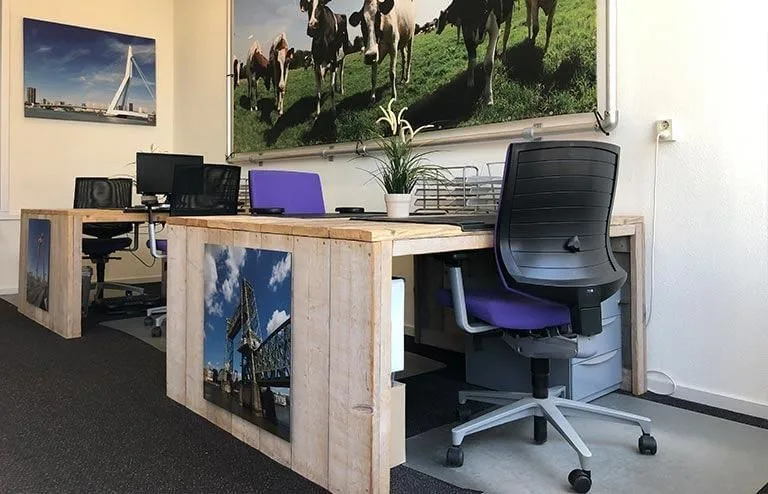 Co-Office Rotterdam Takstraat, Bureau privatif 3 postes, Rotterdam