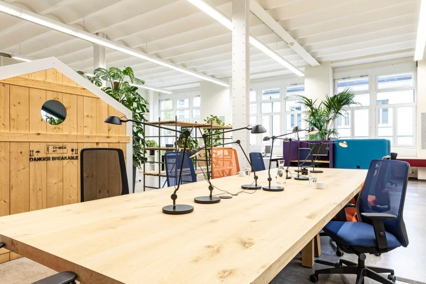 Co-Work SIG Areal am Rheinfall, Open space, Neuhausen am Rheinfall