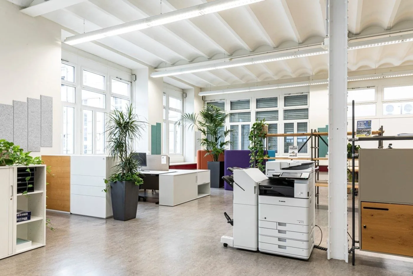 Co-Work SIG Areal am Rheinfall, Open space, Neuhausen am Rheinfall