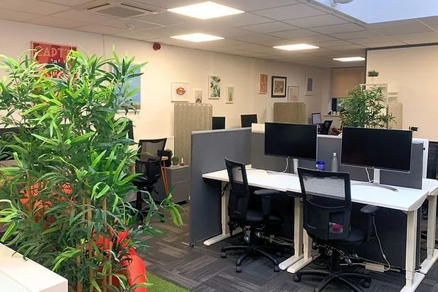 Co Worx Oxted, Open-plan office, Oxted