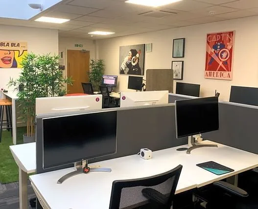 Co Worx Oxted, Open-plan office, Oxted