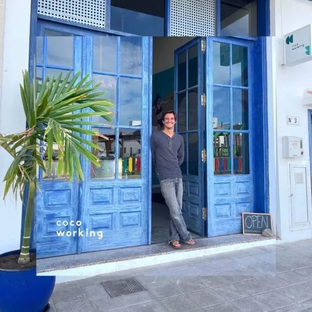 Cocoworking, Fachada del edificio, El Cotillo