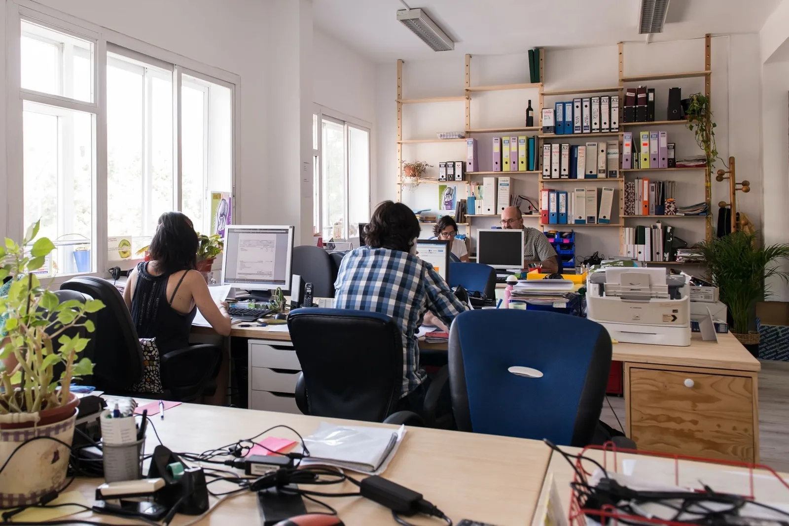 Colaboratorio Acacias, Open-plan office, Madrid