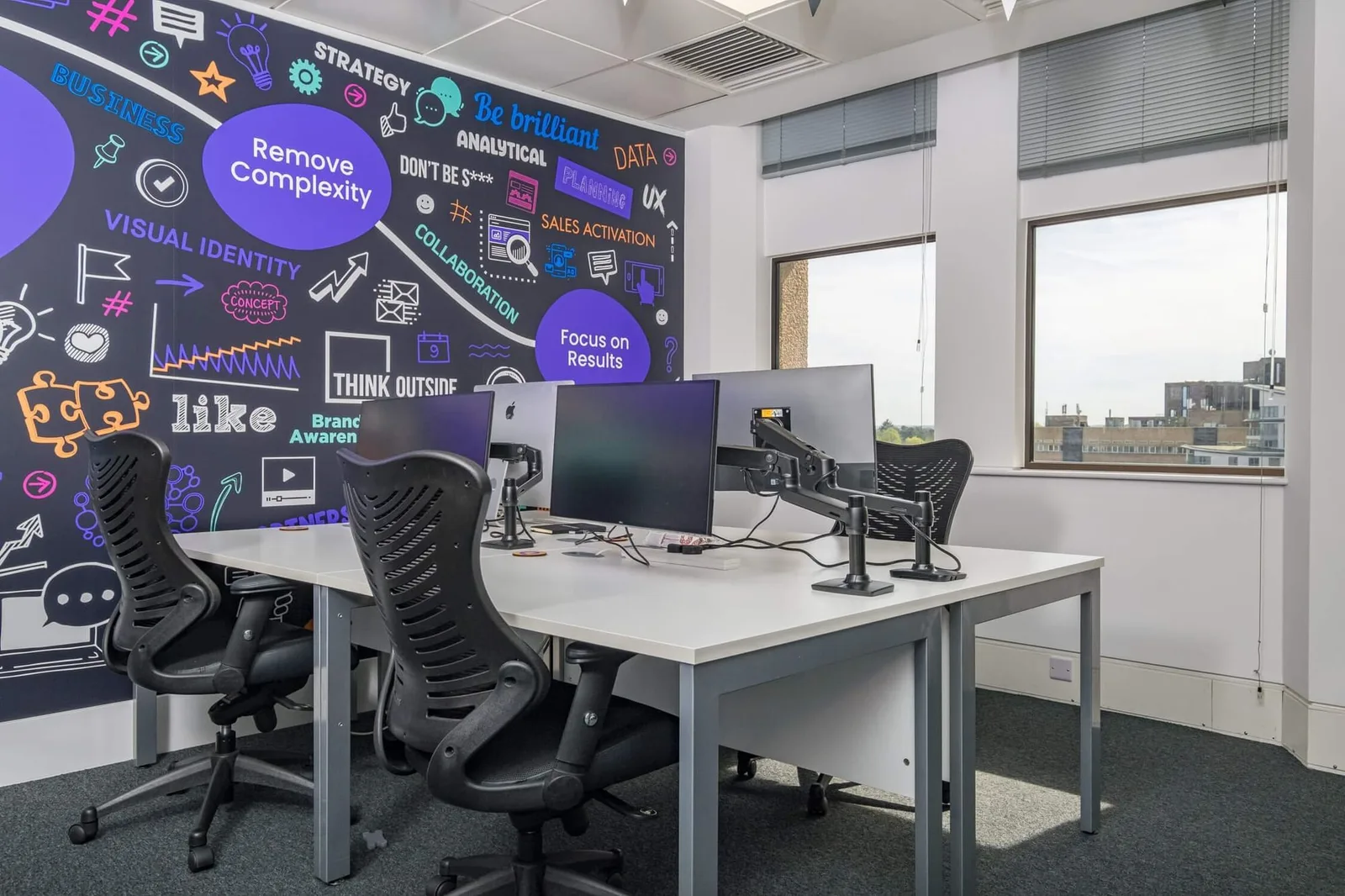 Collaborate Office Workspace Woking, Private office, 4 desks, Woking