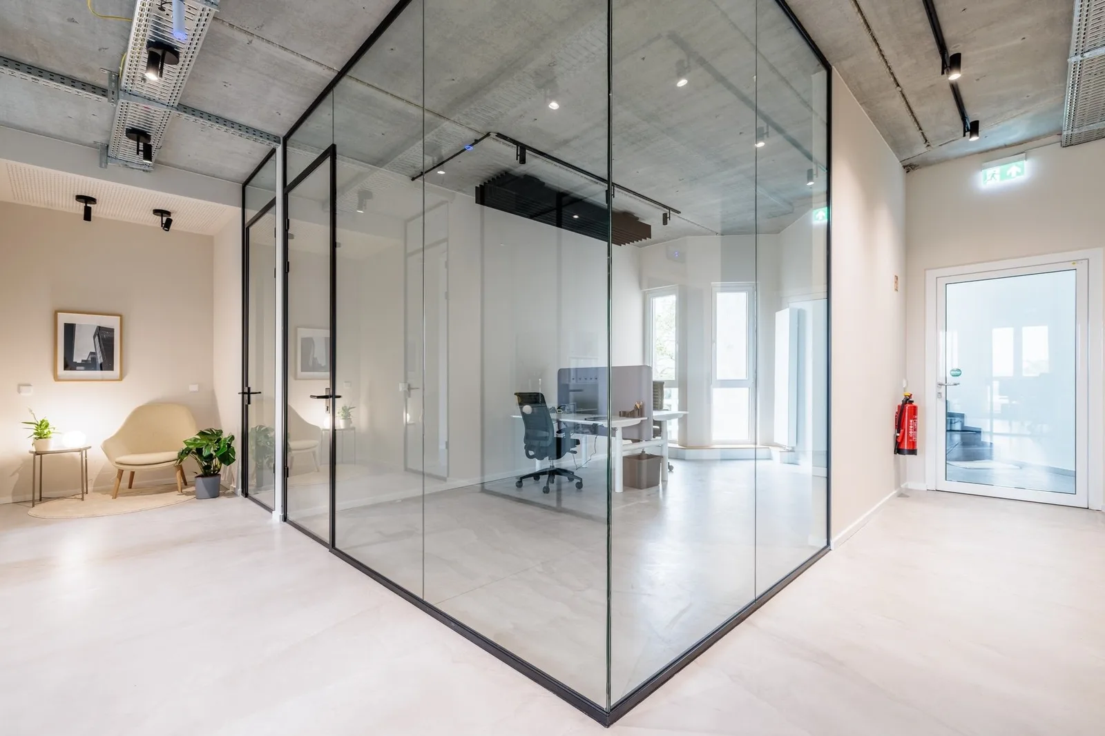 Collective.Ruhr Duisbourg-Ruhrort, Privatbüro mit 2 Arbeitsplätzen, Duisburg
