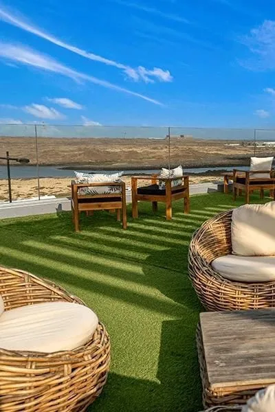 Conomad, Terraza y espacio exterior, Corralejo