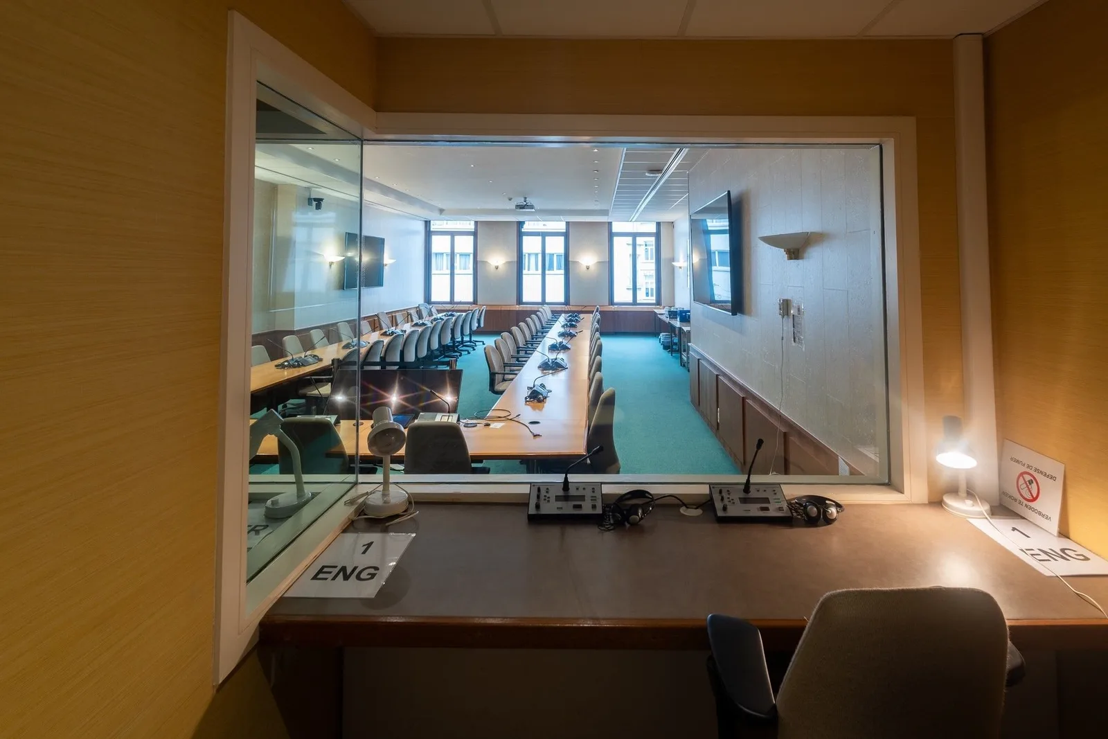 Conseil central de l'économie - Avenue d'Auderghem, Salle de réunion, Bruxelles