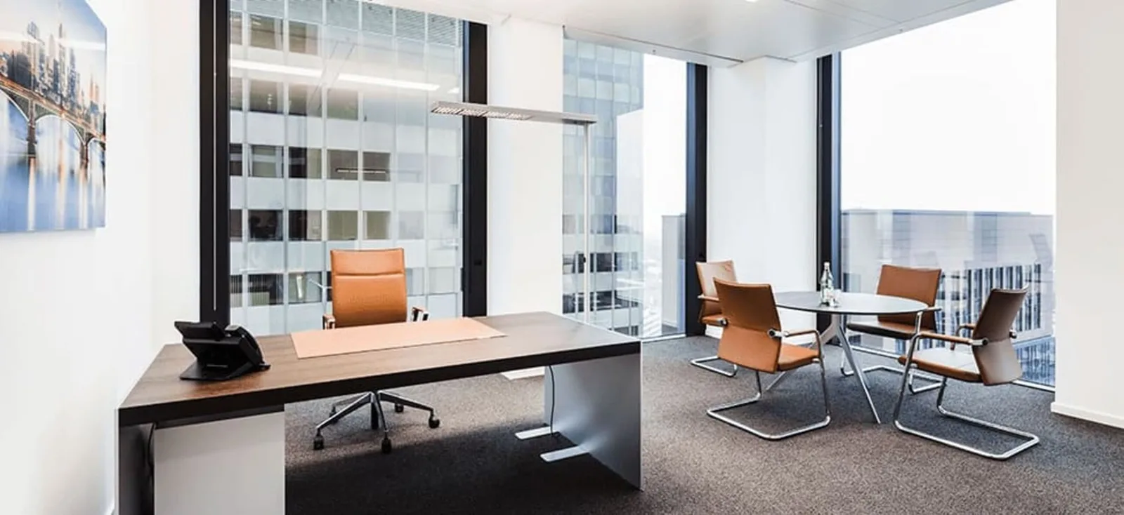 Contora Office Solutions - Frankfurt Taunusturm, Privatbüro mit 1 Arbeitsplatz, Frankfurt am Main