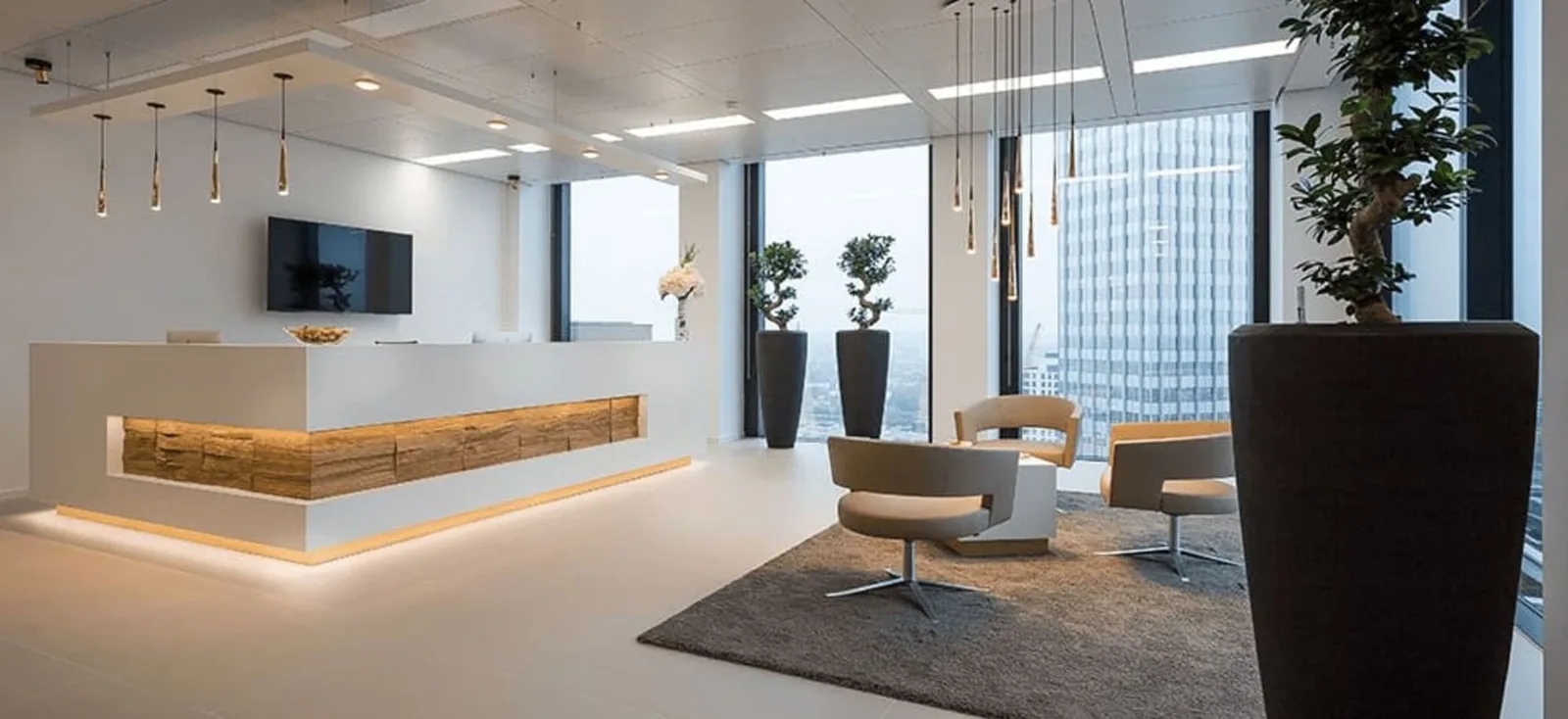 Contora Office Solutions - Frankfurt Taunusturm, Empfang, Frankfurt am Main