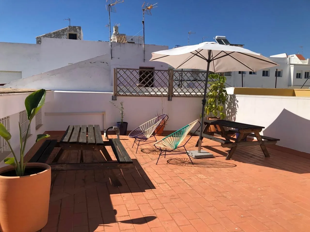 Corkerspace, Terraza y espacio exterior, Conil de la Frontera