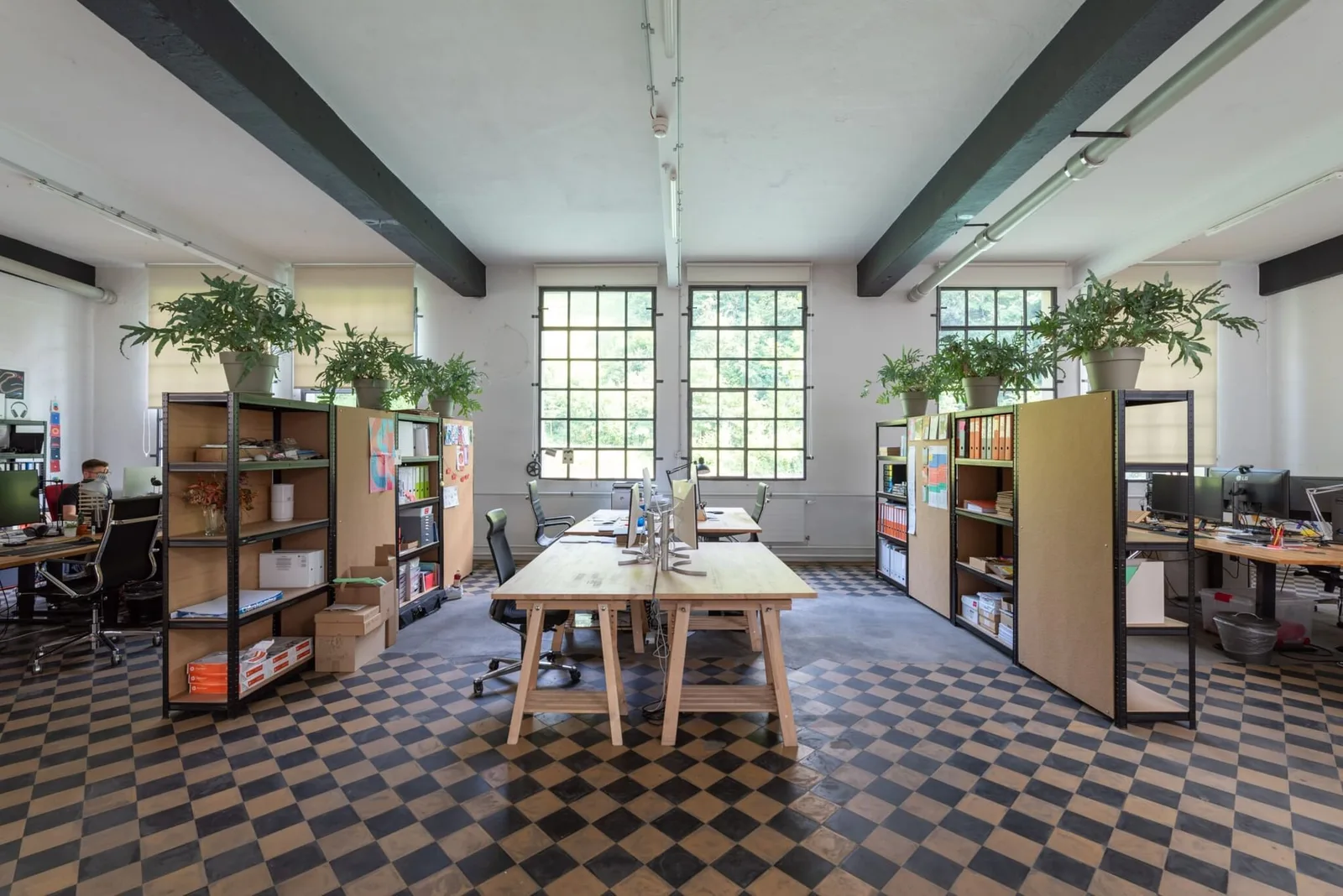 Cosmos Coworking Space, Open-plan office, Bern