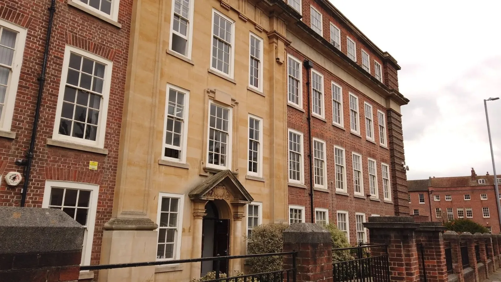 County House Worcester, Building facade, Worcester