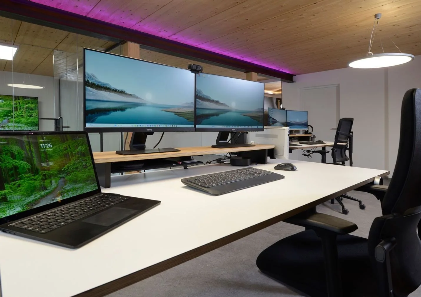 CoWork by aMMerCon, Privatbüro mit 2 Arbeitsplätzen, Eresing
