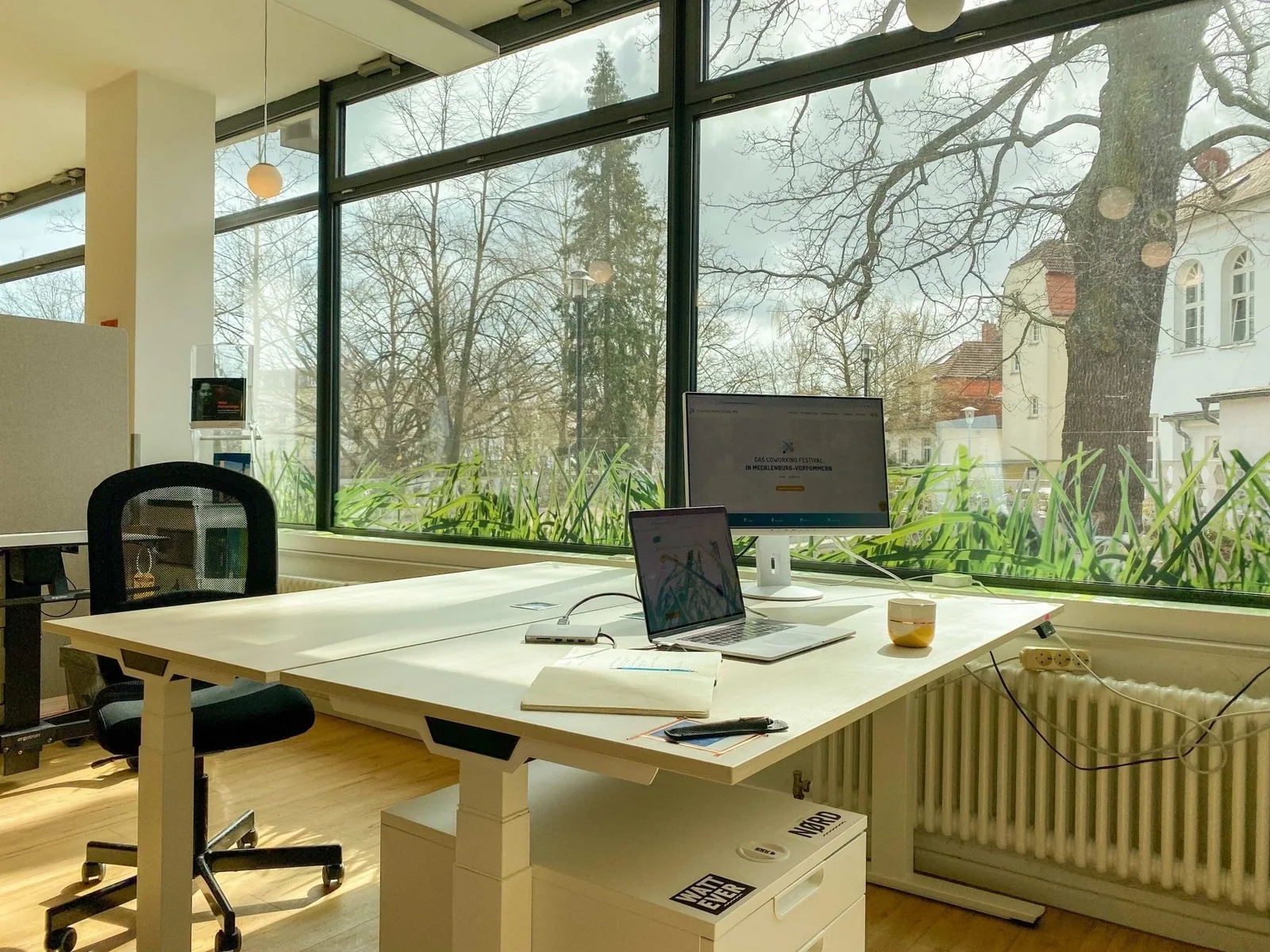 CoWork Greifswald, Privatbüro mit 2 Arbeitsplätzen, Greifswald