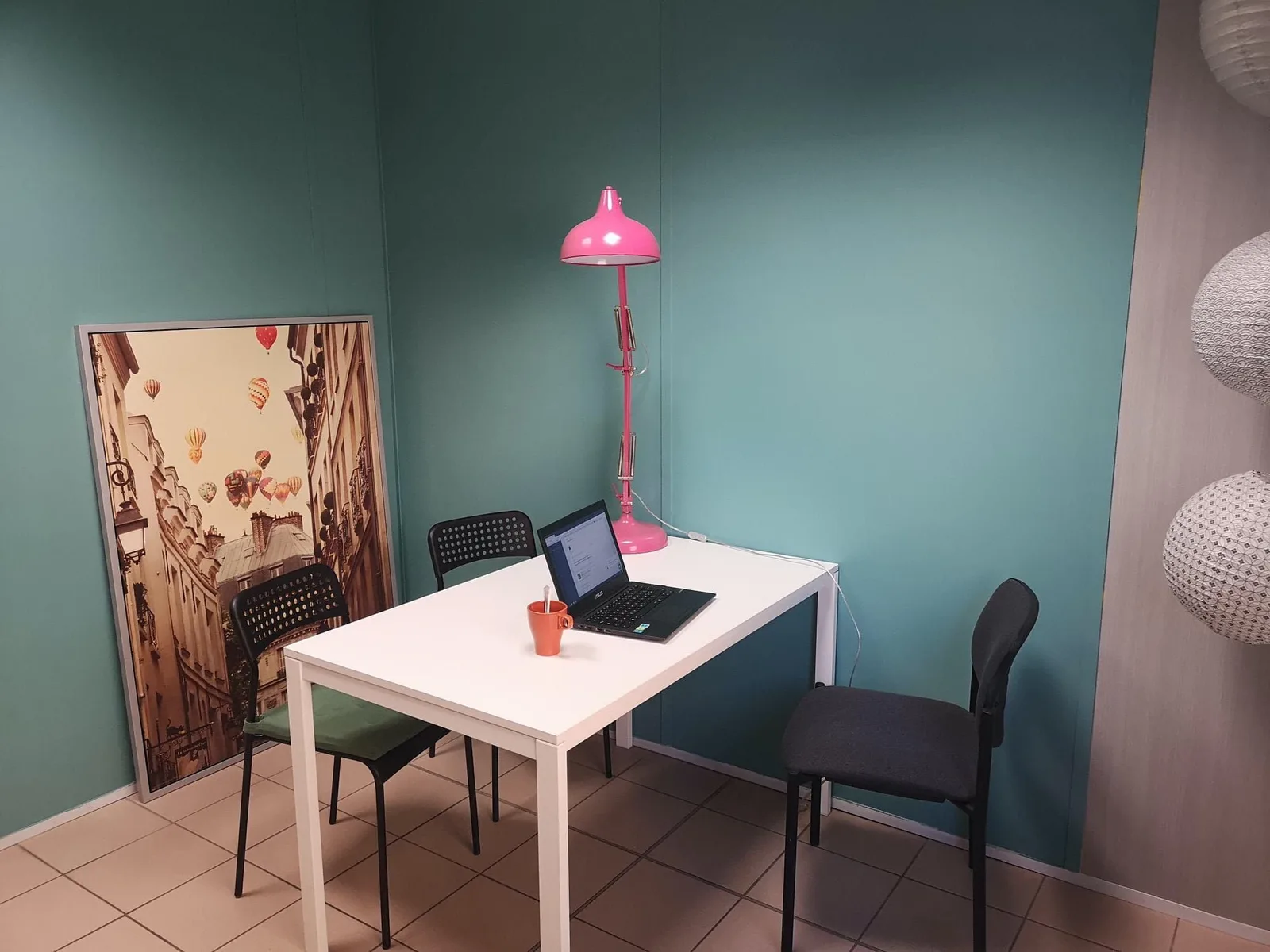 Cowork In Grenoble, Privatbüro mit 3 Arbeitsplätzen, Grenoble