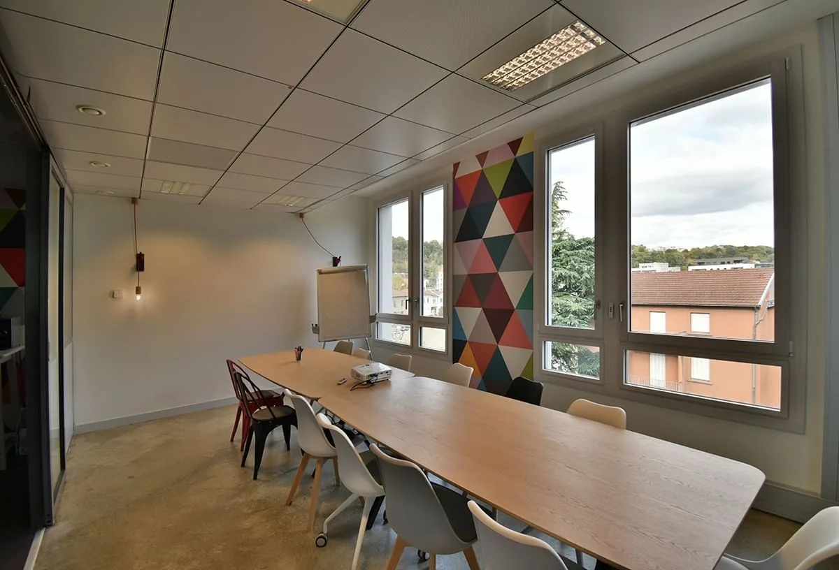 Cowork Immo Lyon, Salle de réunion 10 personnes, Lyon 9e