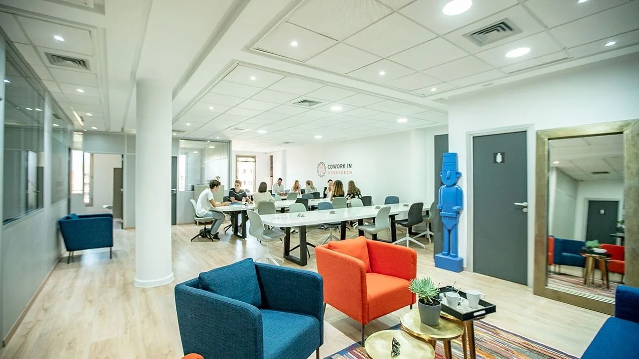Cowork in Marrakech, Espace de coworking, Marrakech