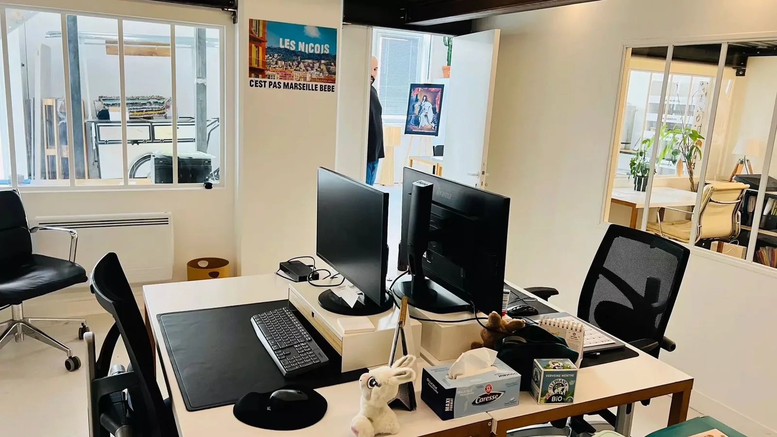 Coworkea Nicolas Appert, Bureau privatif 3 postes, Paris 11e