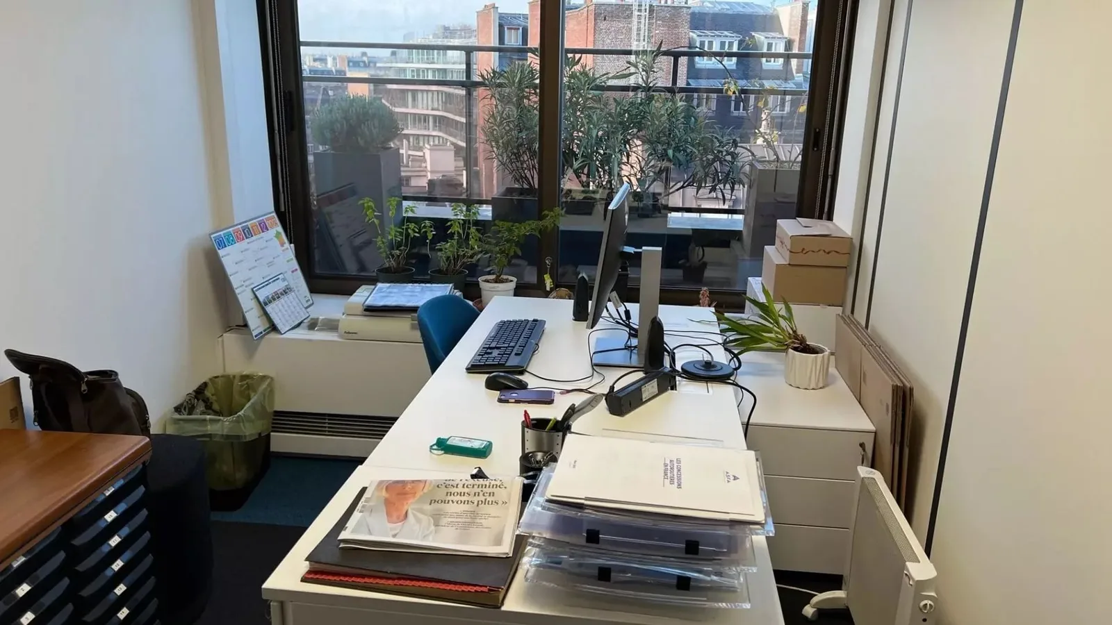 Coworkea Porte Maillot, Bureau privatif 2 postes, Paris 16e
