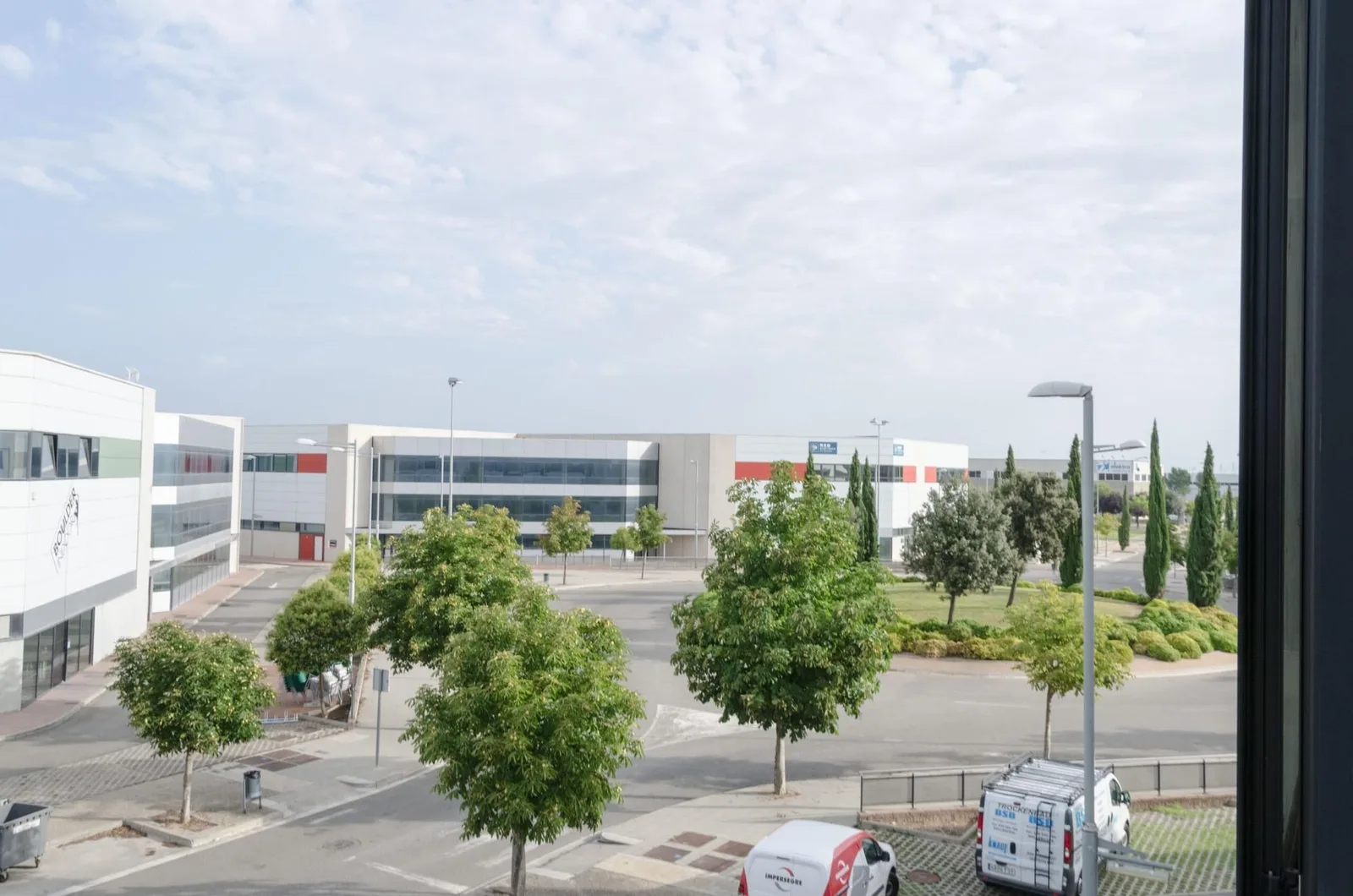 Coworking Activa Park, Fachada del edificio, Lleida
