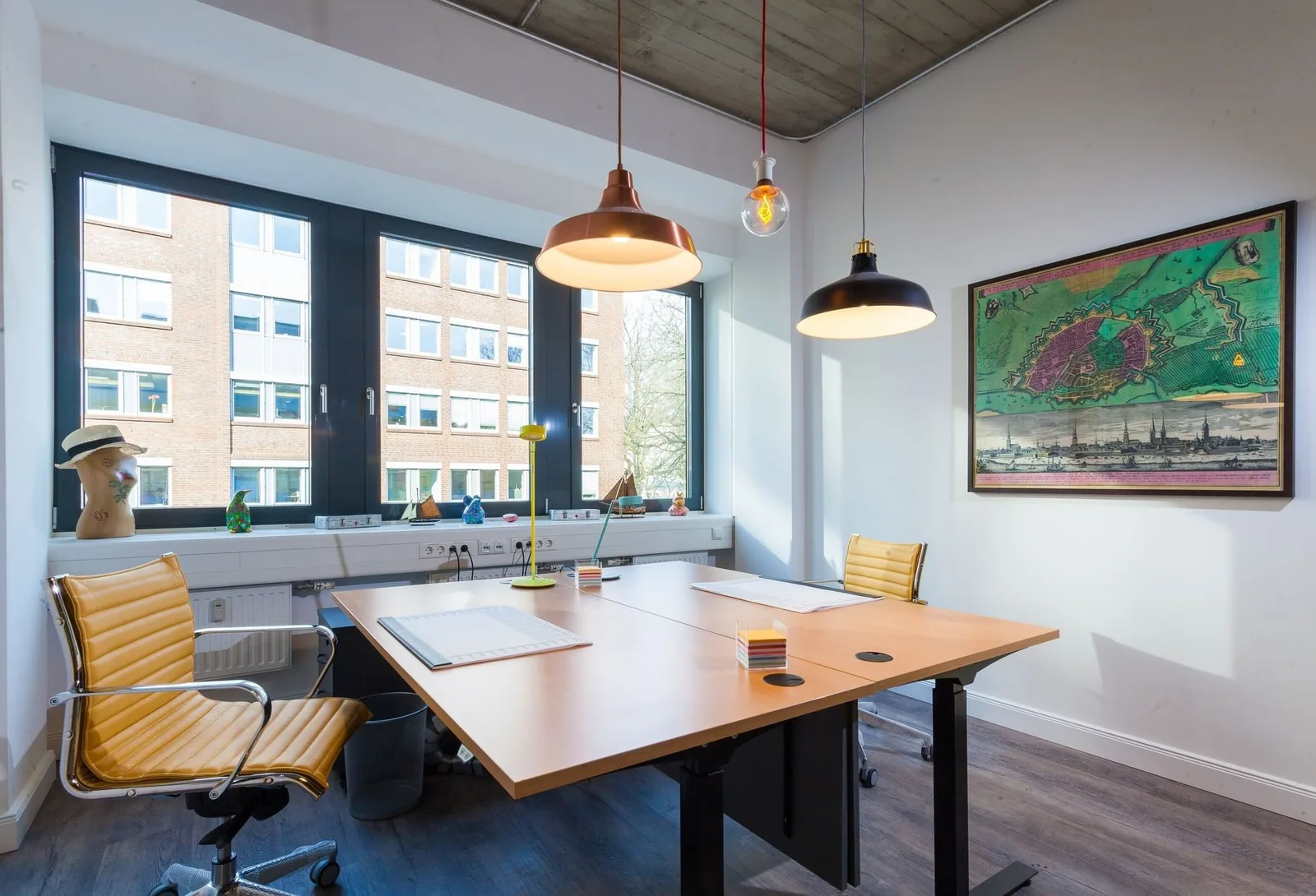 Coworking Airport Hamburg, Privatbüro mit 4 Arbeitsplätzen, Hamburg