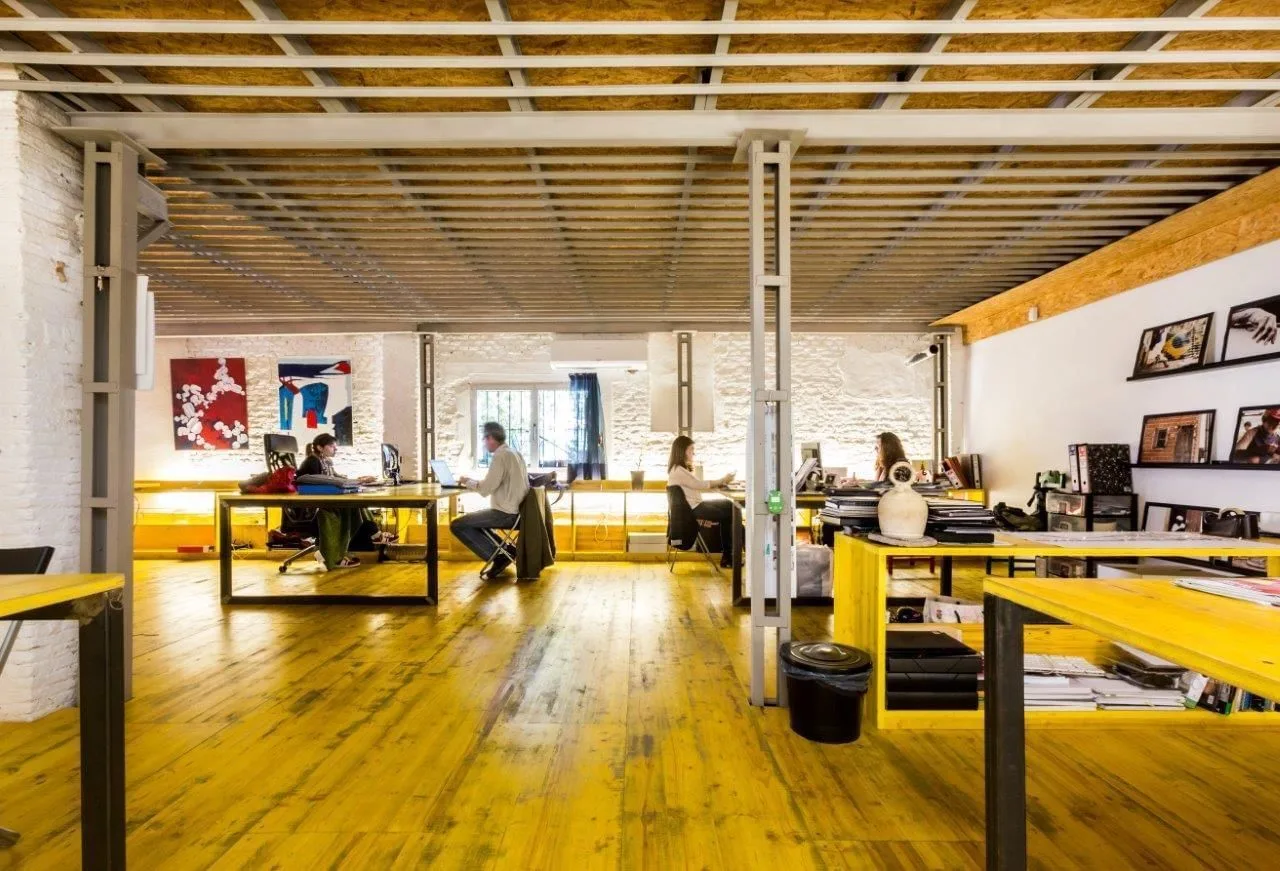 Coworking La Bañera El Pelícano, Espacio diáfano, Sevilla