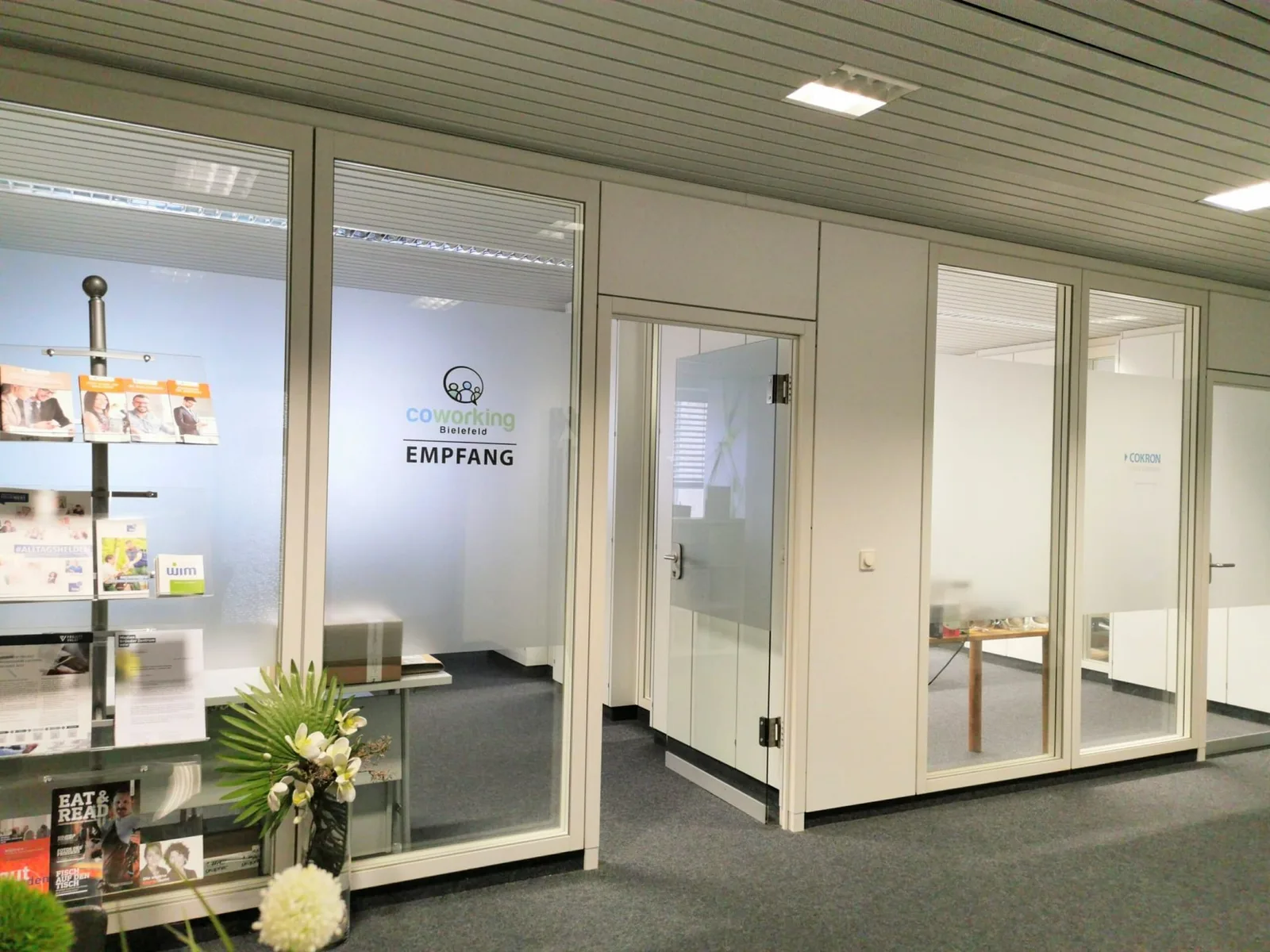 Coworking Bielefeld, Empfang, Bielefeld