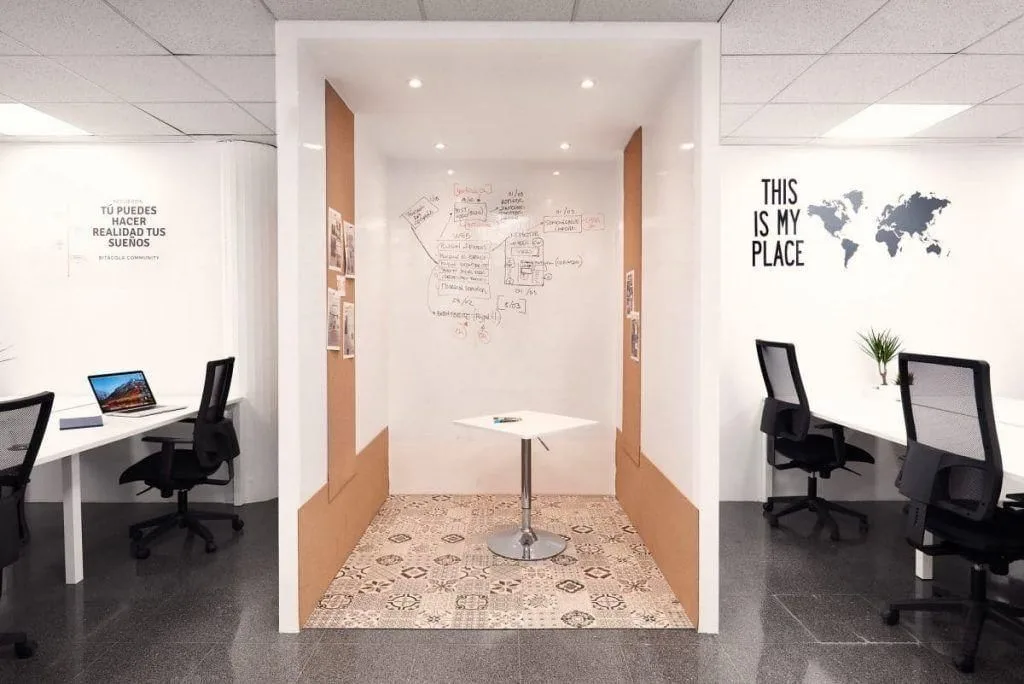 Coworking Bitàcola, Espacio diáfano, Sant Cugat del Vallès