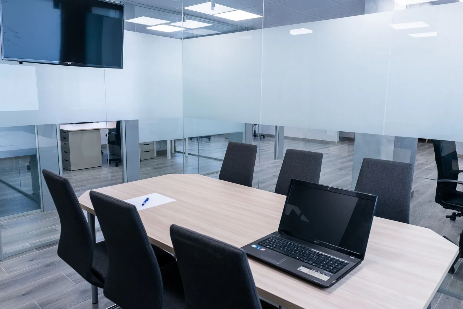 Coworking Espacios Zaragoza, Sala de reuniones para 6 personas, Zaragoza