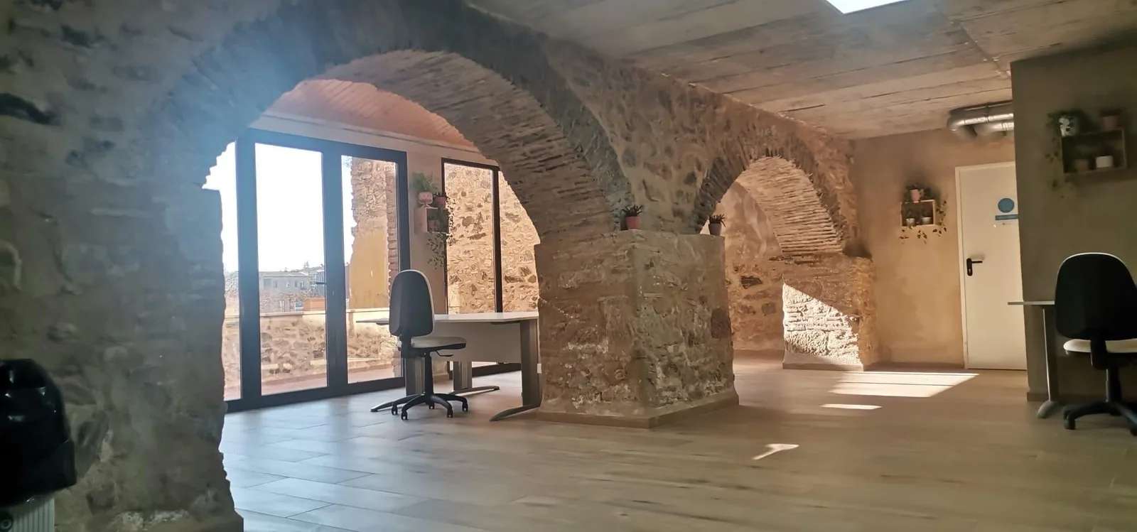 Coworking Falset, Espacio diáfano, Falset