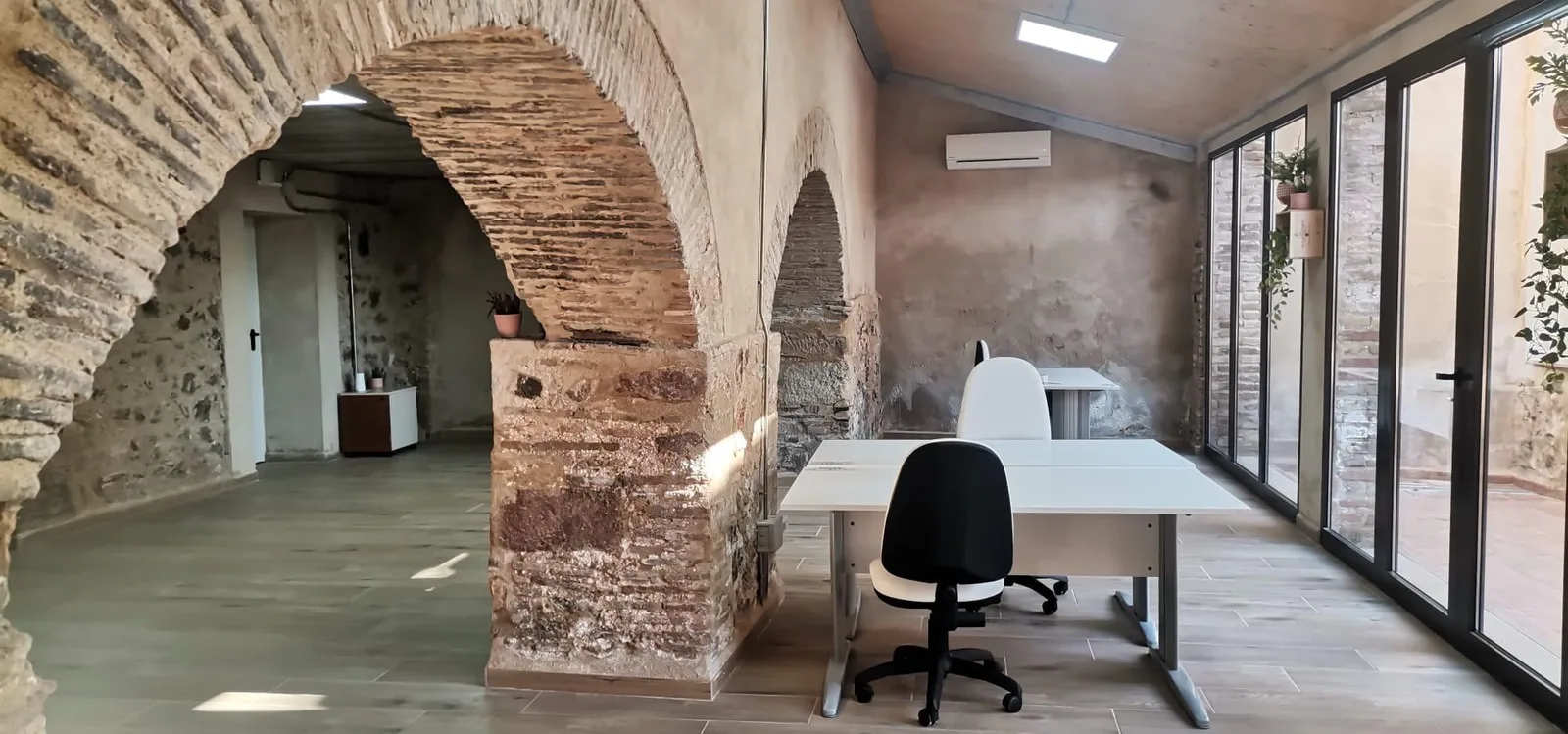 Coworking Falset, Espacio diáfano, Falset