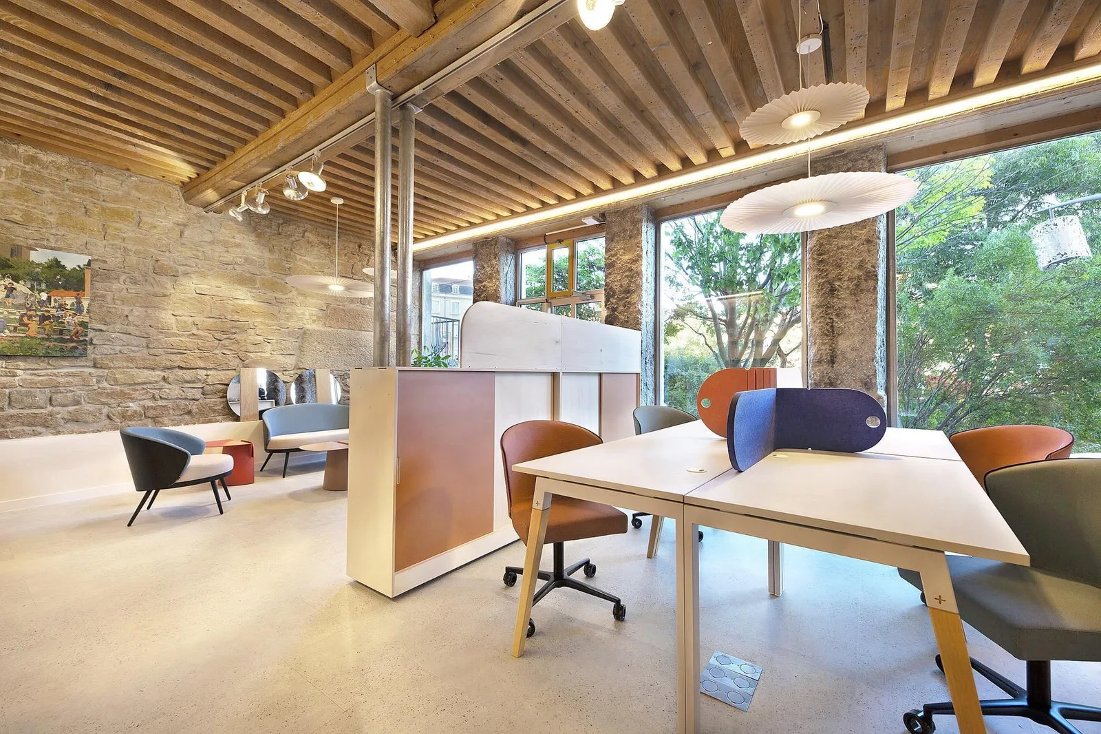 CoWorking du Gros Caillou, Open space, Lyon 1er