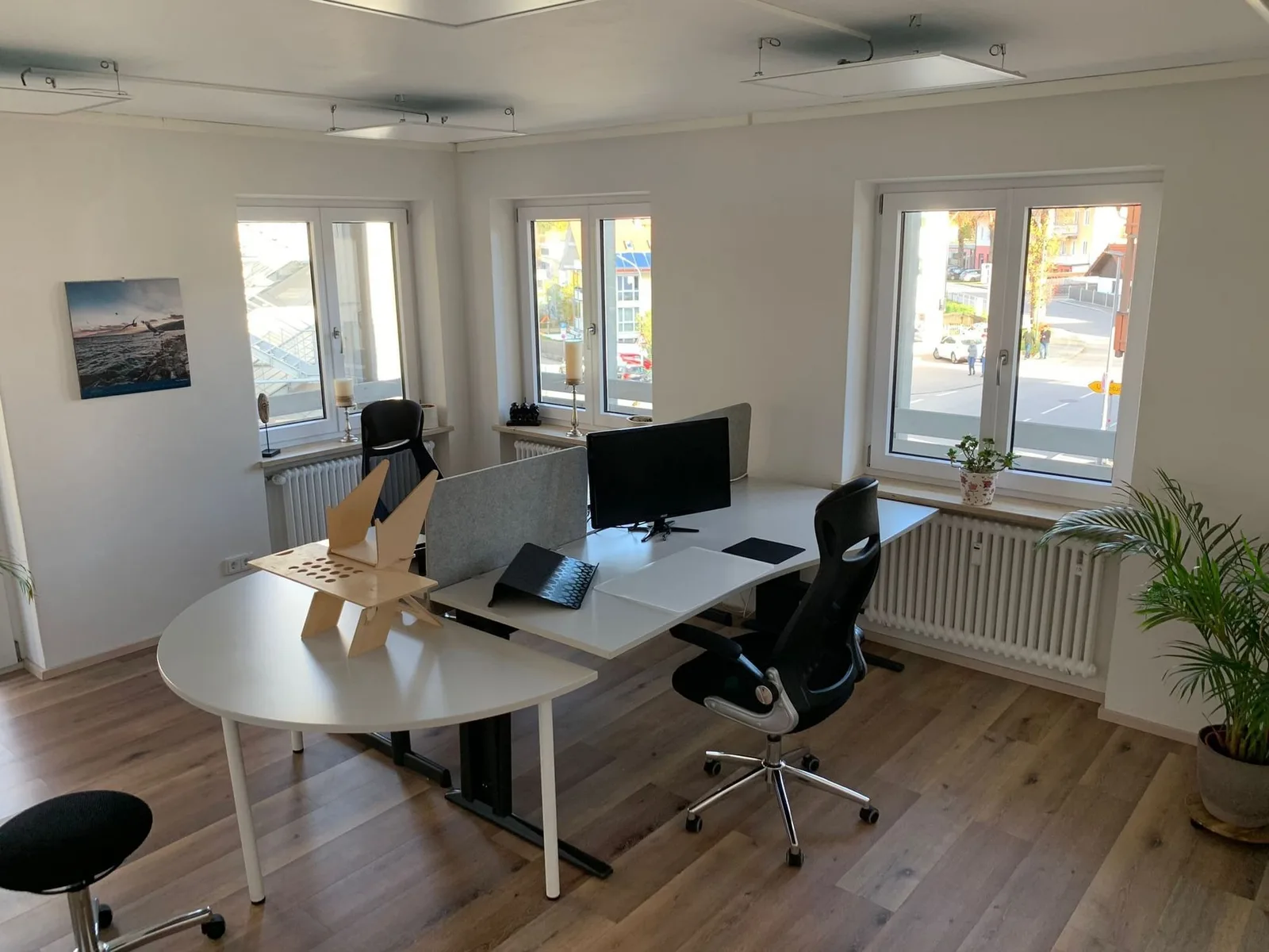 Coworking Gschafft, Privatbüro mit 2 Arbeitsplätzen, Lenggries