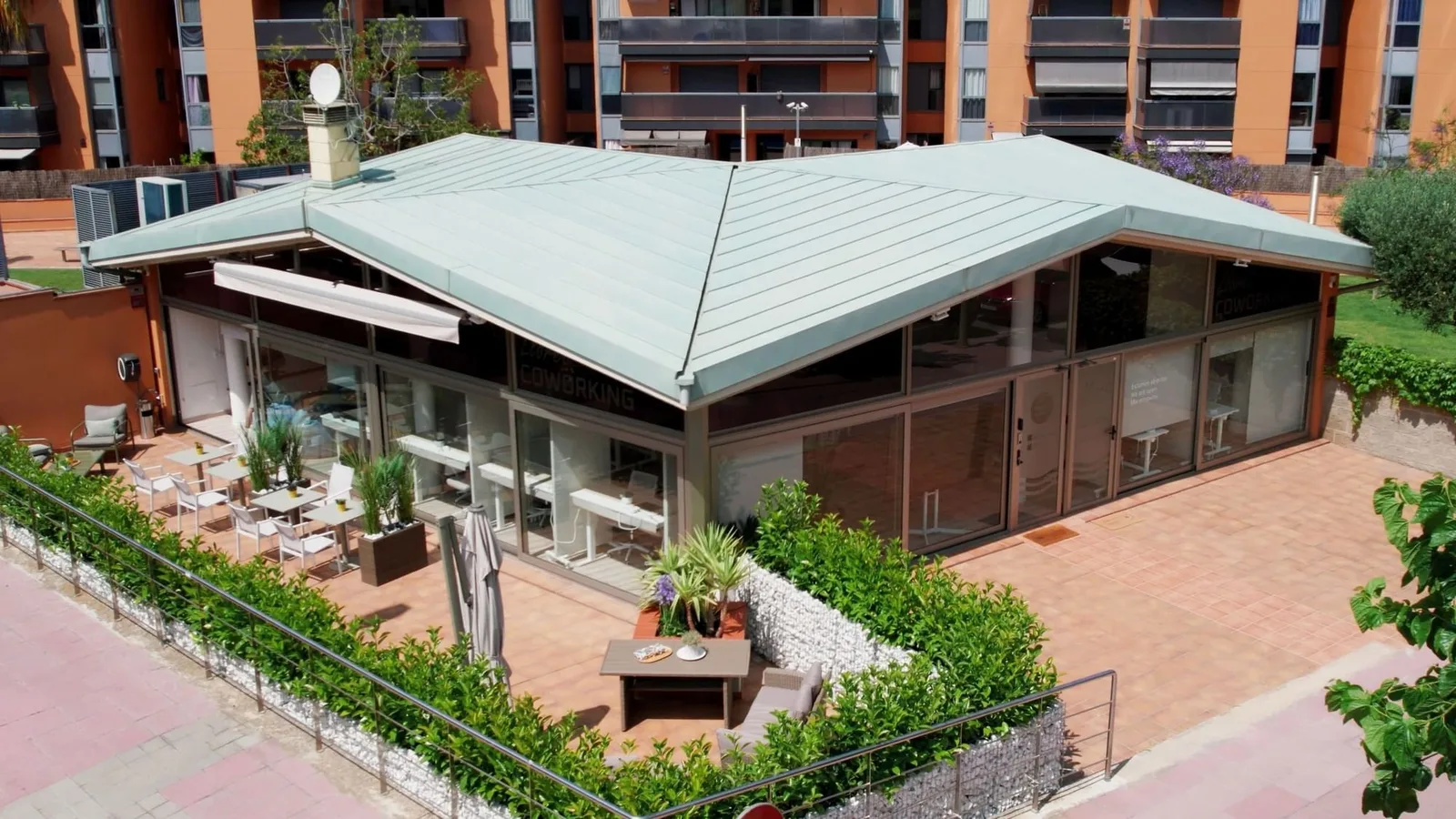Coworking Lloret, Fachada del edificio, Lloret de Mar