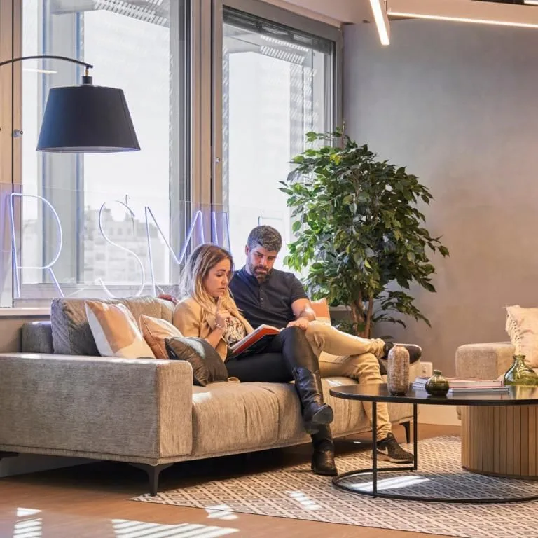 Coworking Loom Castellana 93, Lounge, Madrid