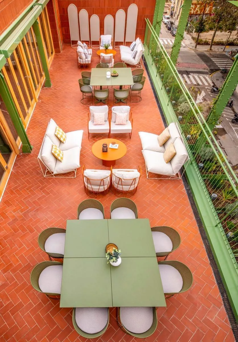 Coworking Loom Ferreteria, Terraza y espacio exterior, Barcelona