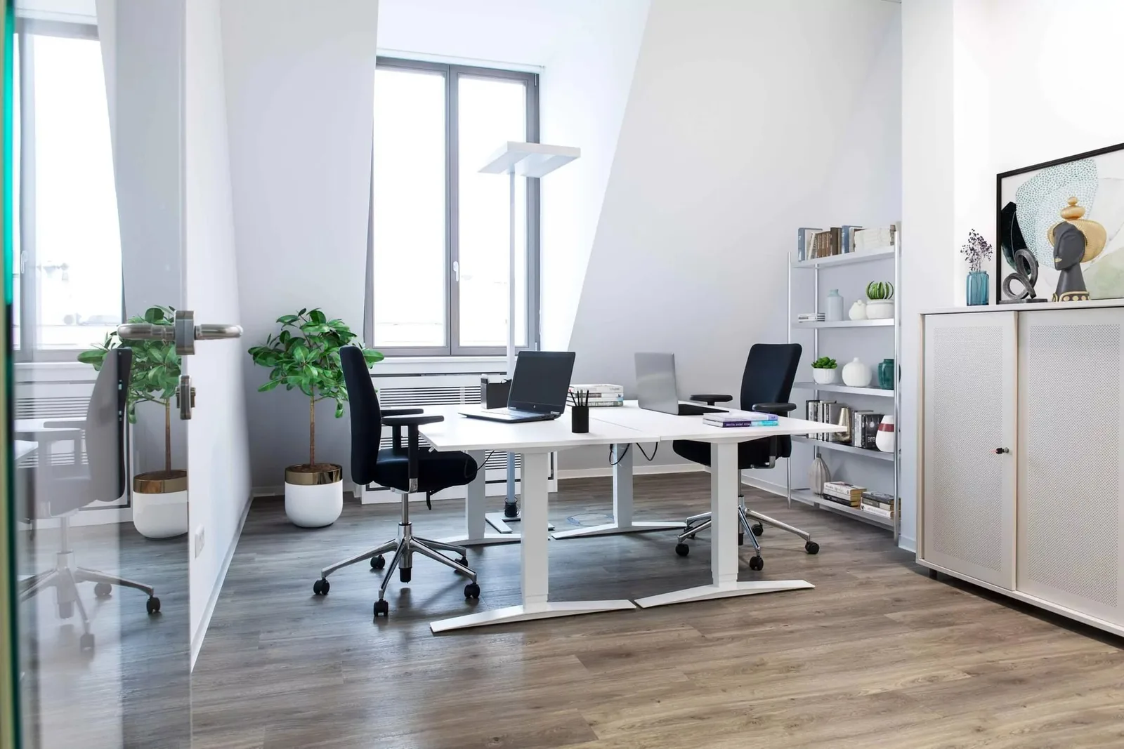 Coworking Mannheim, Private office, 2 desks, Mannheim