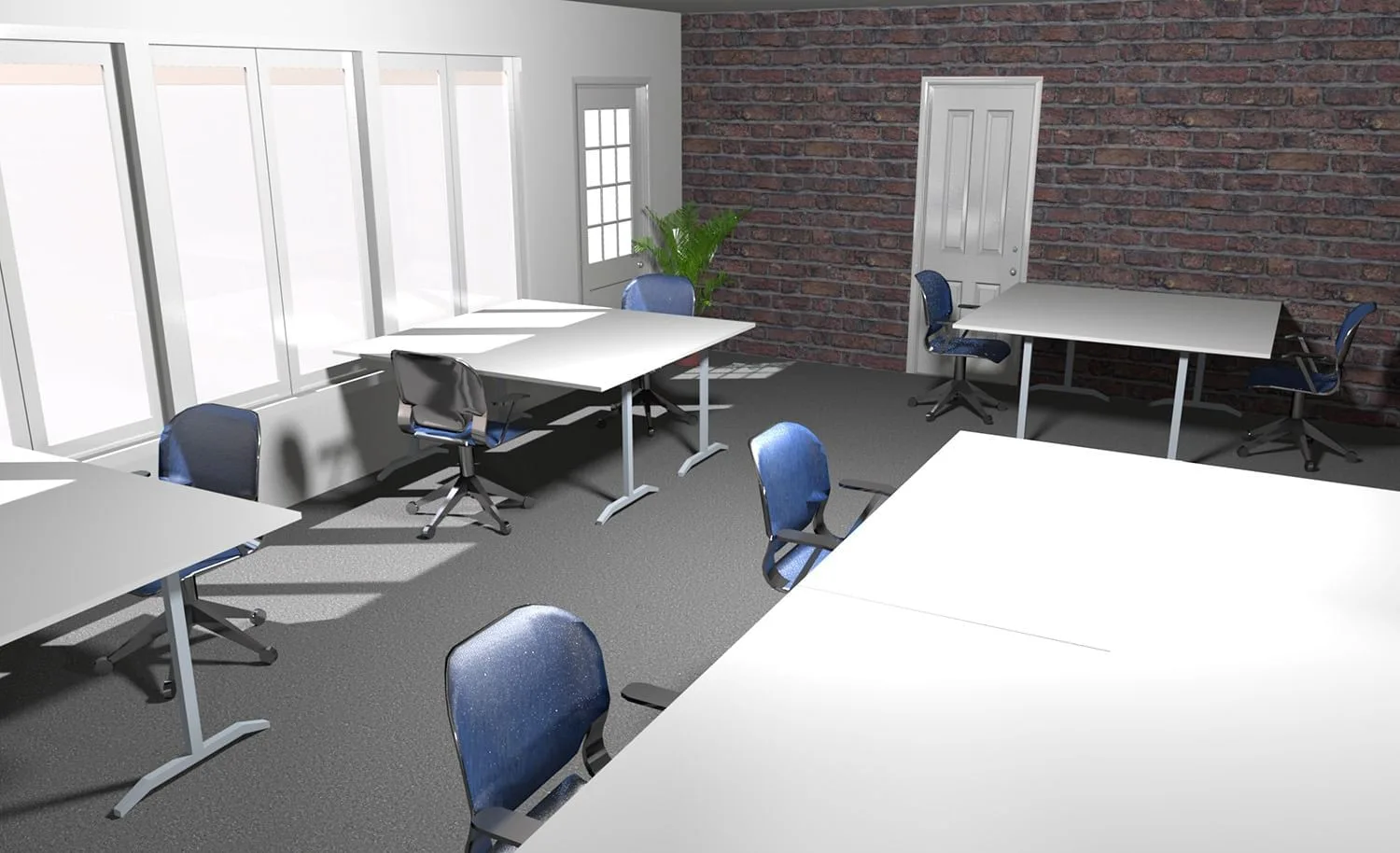 Coworking Nettersheim, Großraumbüro, Nettersheim