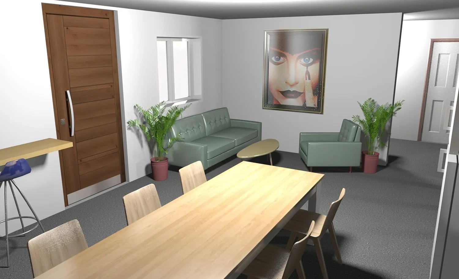 Coworking Nettersheim, Besprechungsraum für 6 Personen, Nettersheim