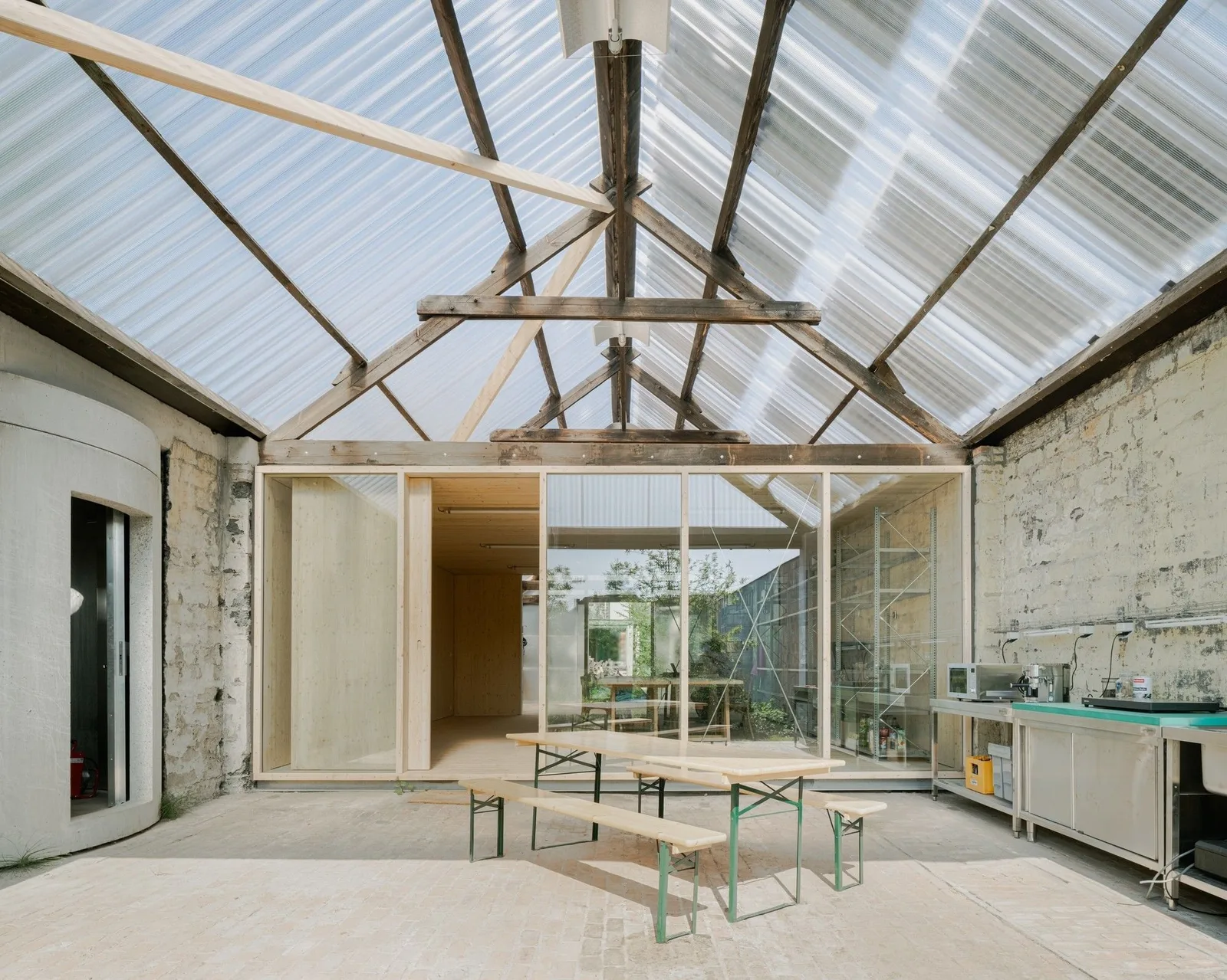 Coworking P21A, Cafeteria, Ghent