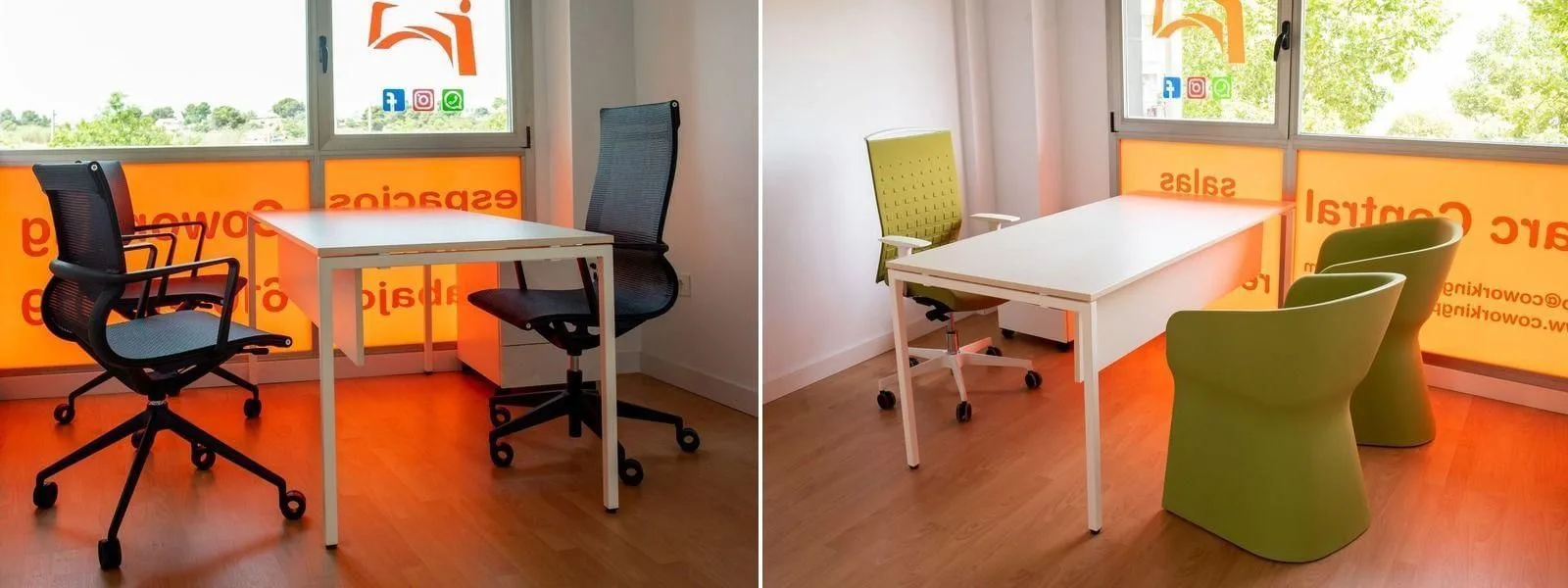 Coworking Parc Central, Private office, 1 desk, Torrent