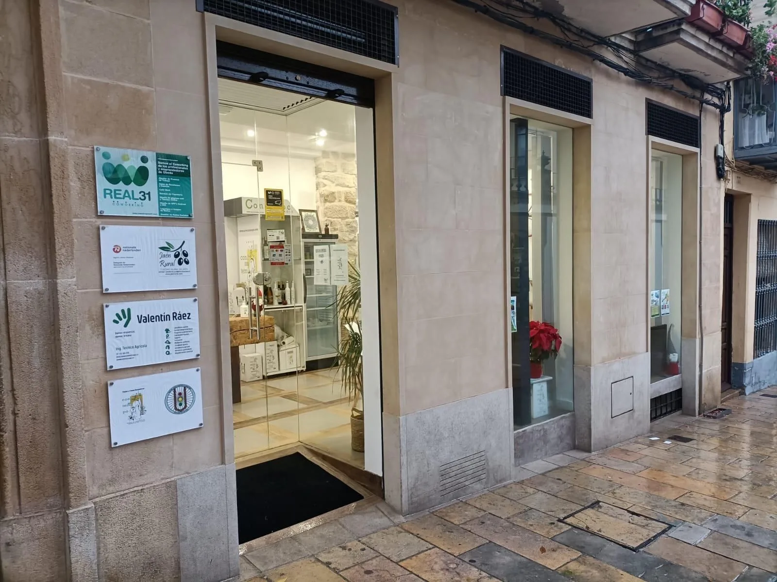 Coworking Real 31, Fachada del edificio, Úbeda